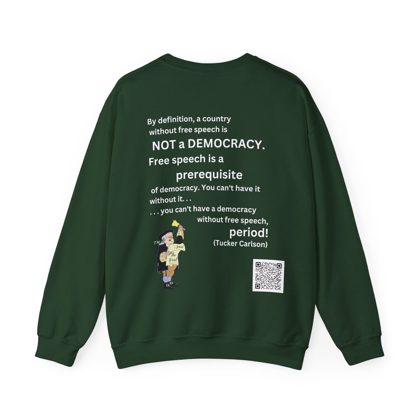 Free Speech Tucker Unisex Heavy Blend™ Crewneck Sweatshirt