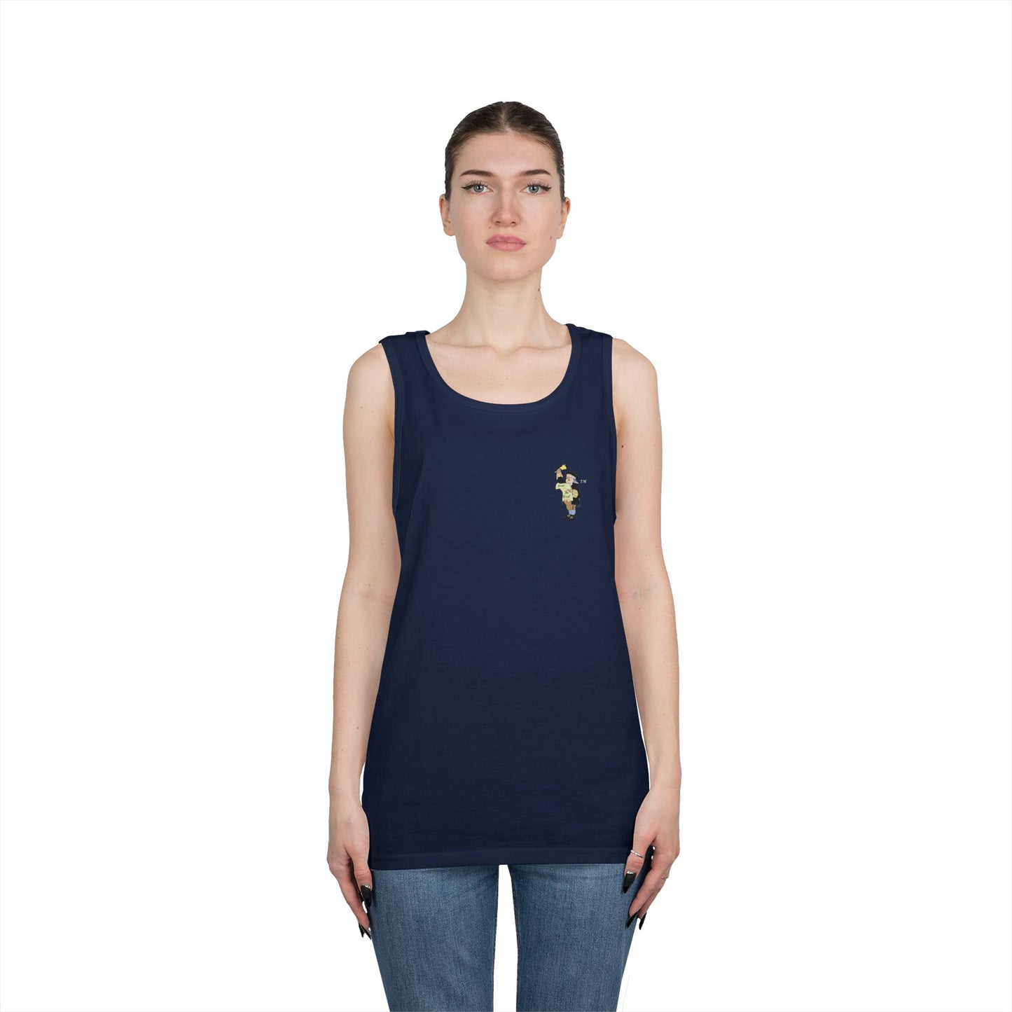 Fact Check This! Unisex Heavy Cotton Tank Top - Eco-Friendly Facts Design