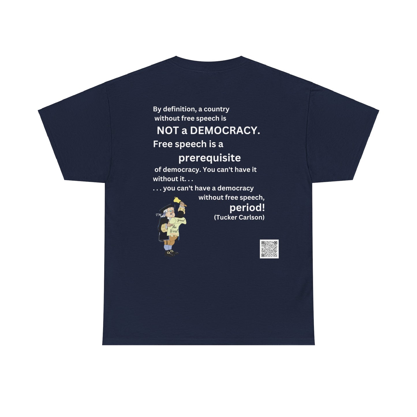 Free Speech Tucker Unisex Heavy Cotton Tee
