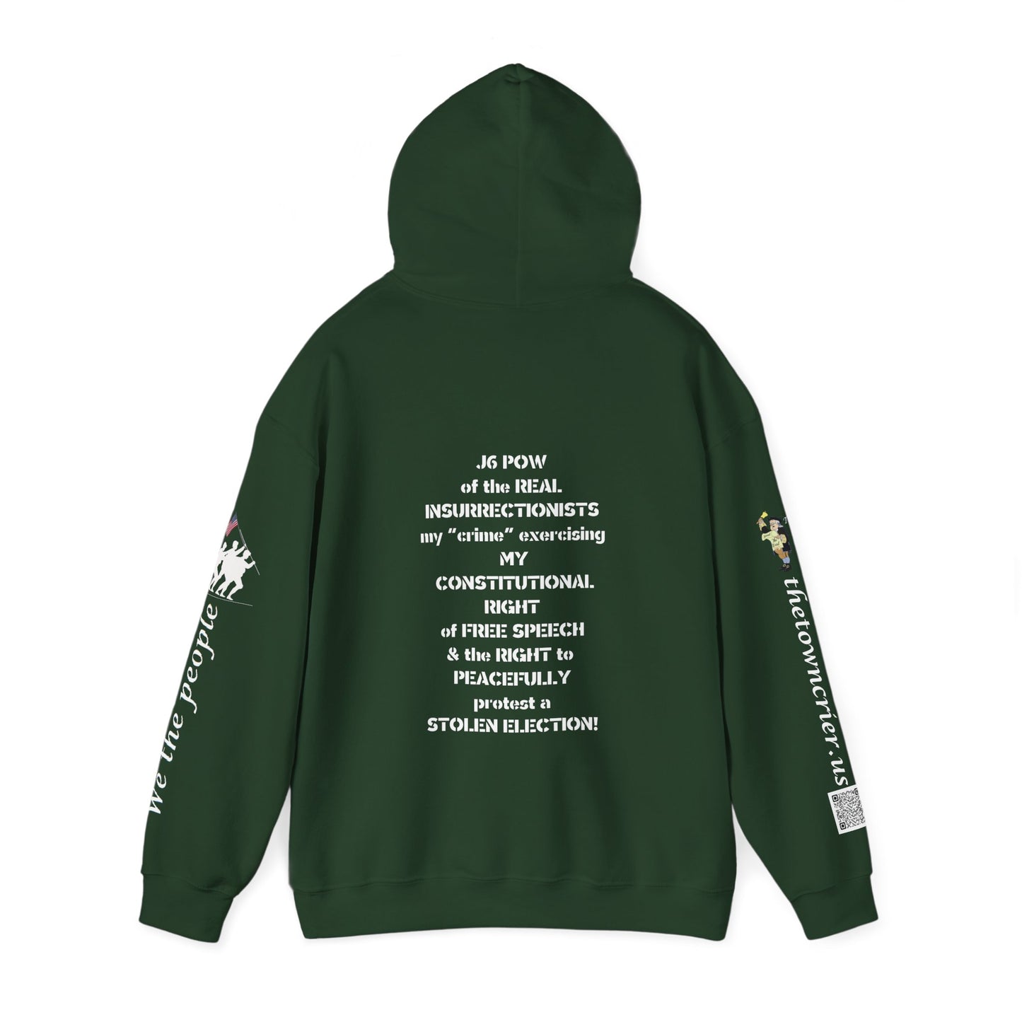 J6 POW Unisex Heavy Blend™ Hooded Sweatshirt