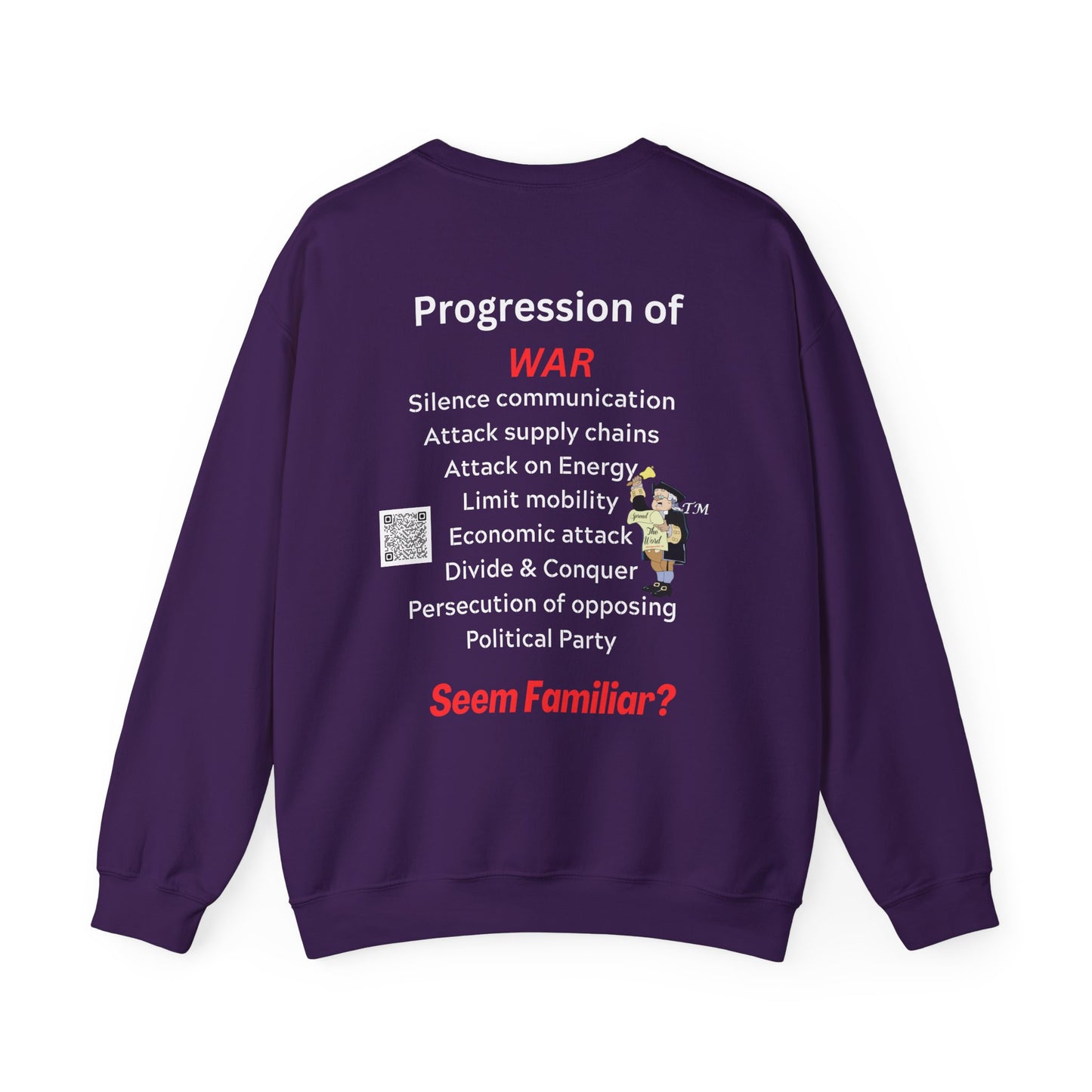 Progression of . . . Unisex Heavy Blend™ Crewneck Sweatshirt