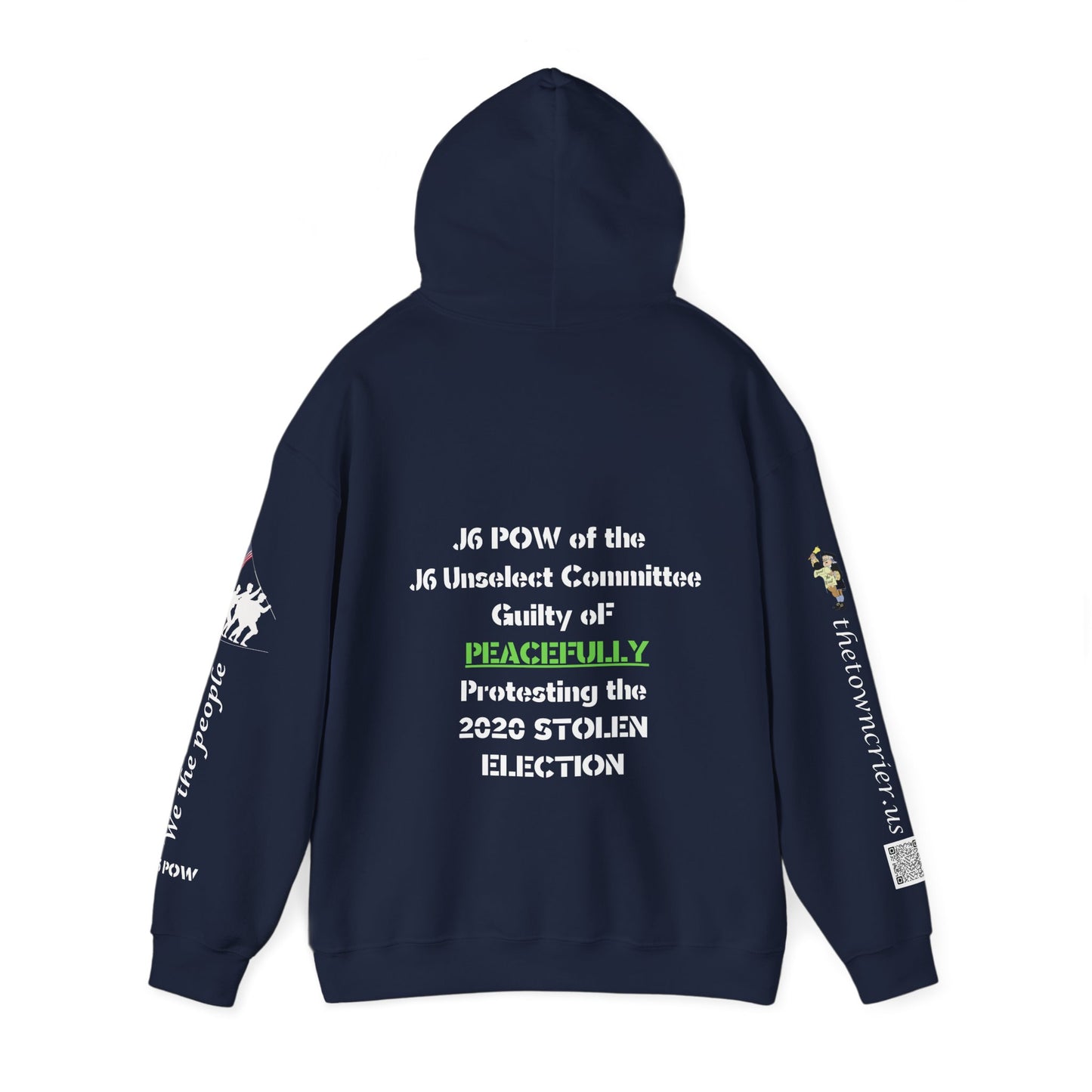 J6 POW of Unselect Unisex Heavy Blend™ Hooded Sweatshirt
