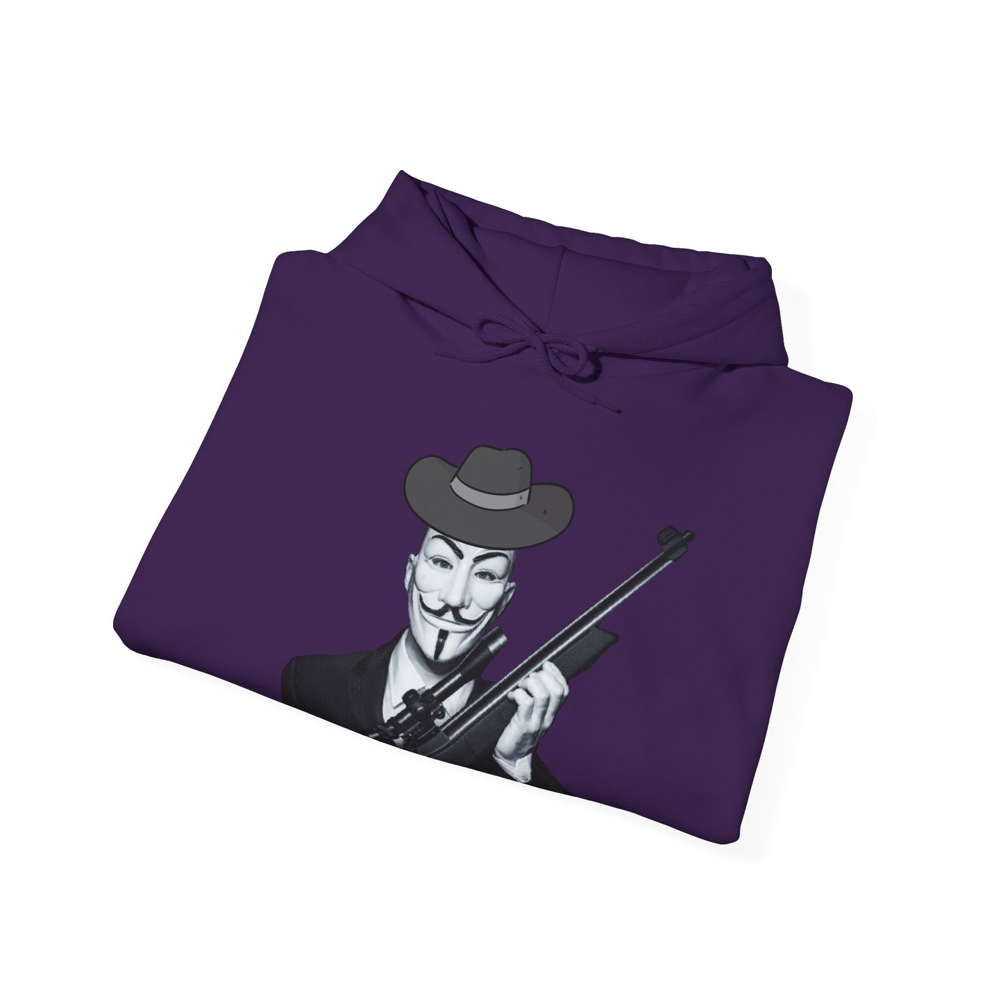 Guy Fawkes Hoodie Unisex Heavy Blend™ Hooded Sweatshirt