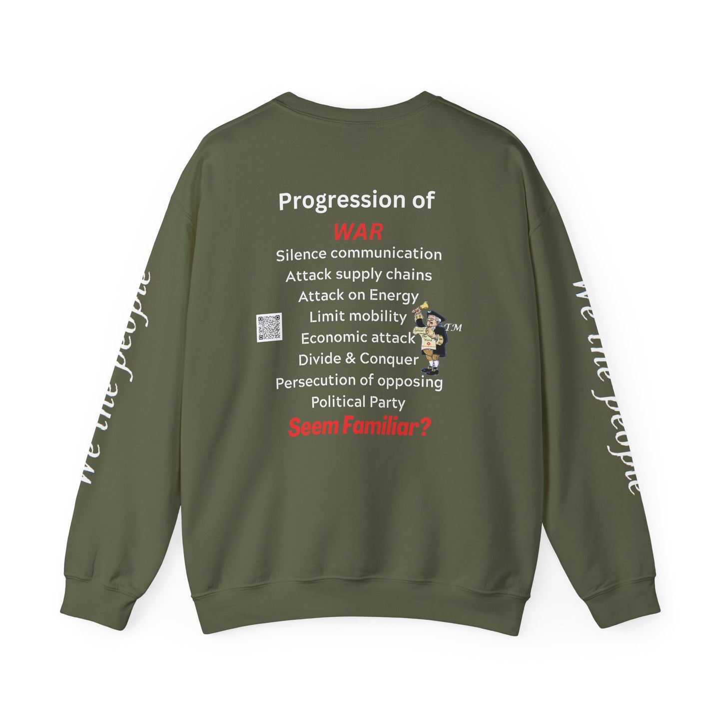 Progression of . . . Unisex Heavy Blend™ Crewneck Sweatshirt