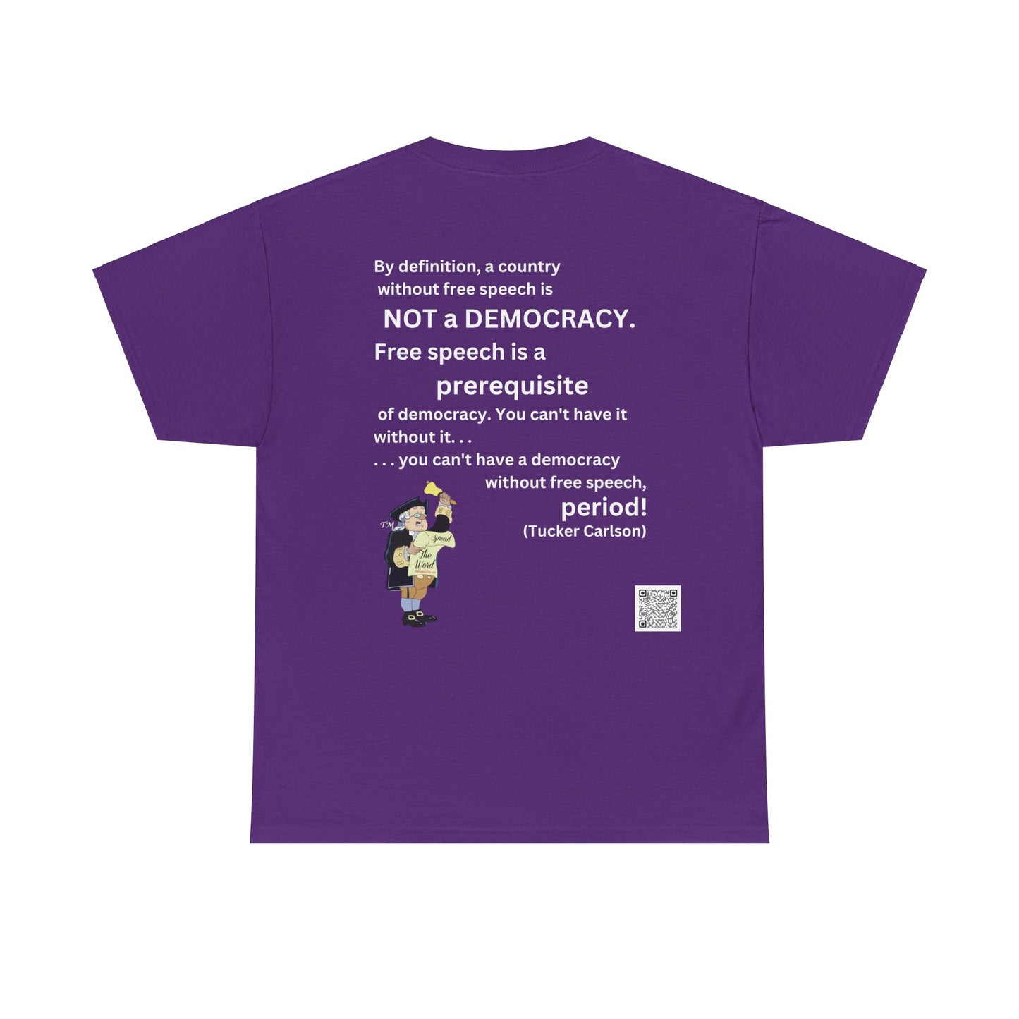 Free Speech Tucker Unisex Heavy Cotton Tee