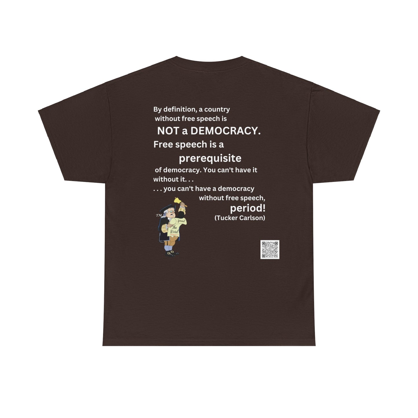 Free Speech Tucker Unisex Heavy Cotton Tee