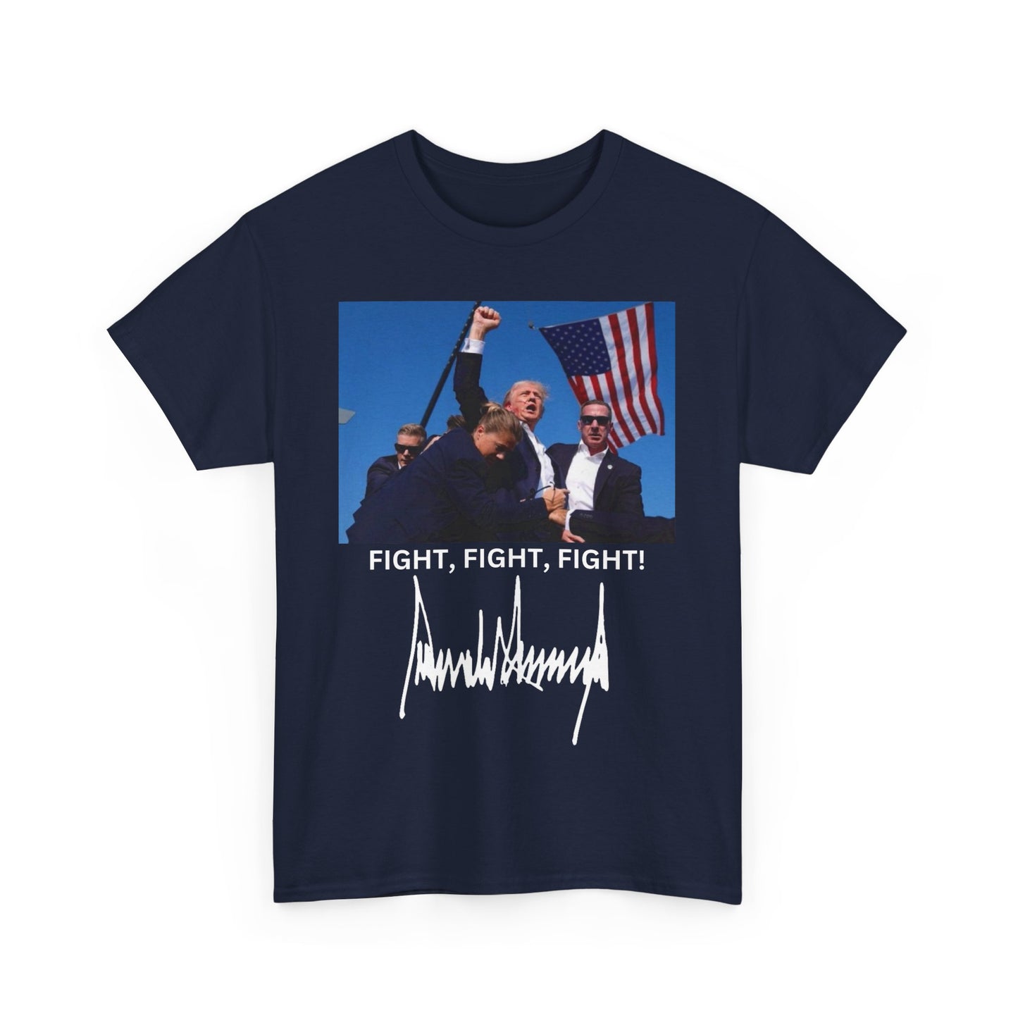 An Attack on US All Unisex Heavy Cotton Tee