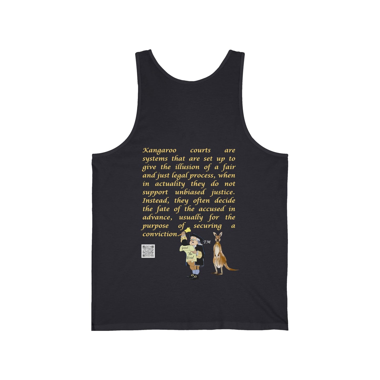Kangaroo Court Unisex Jersey Tank
