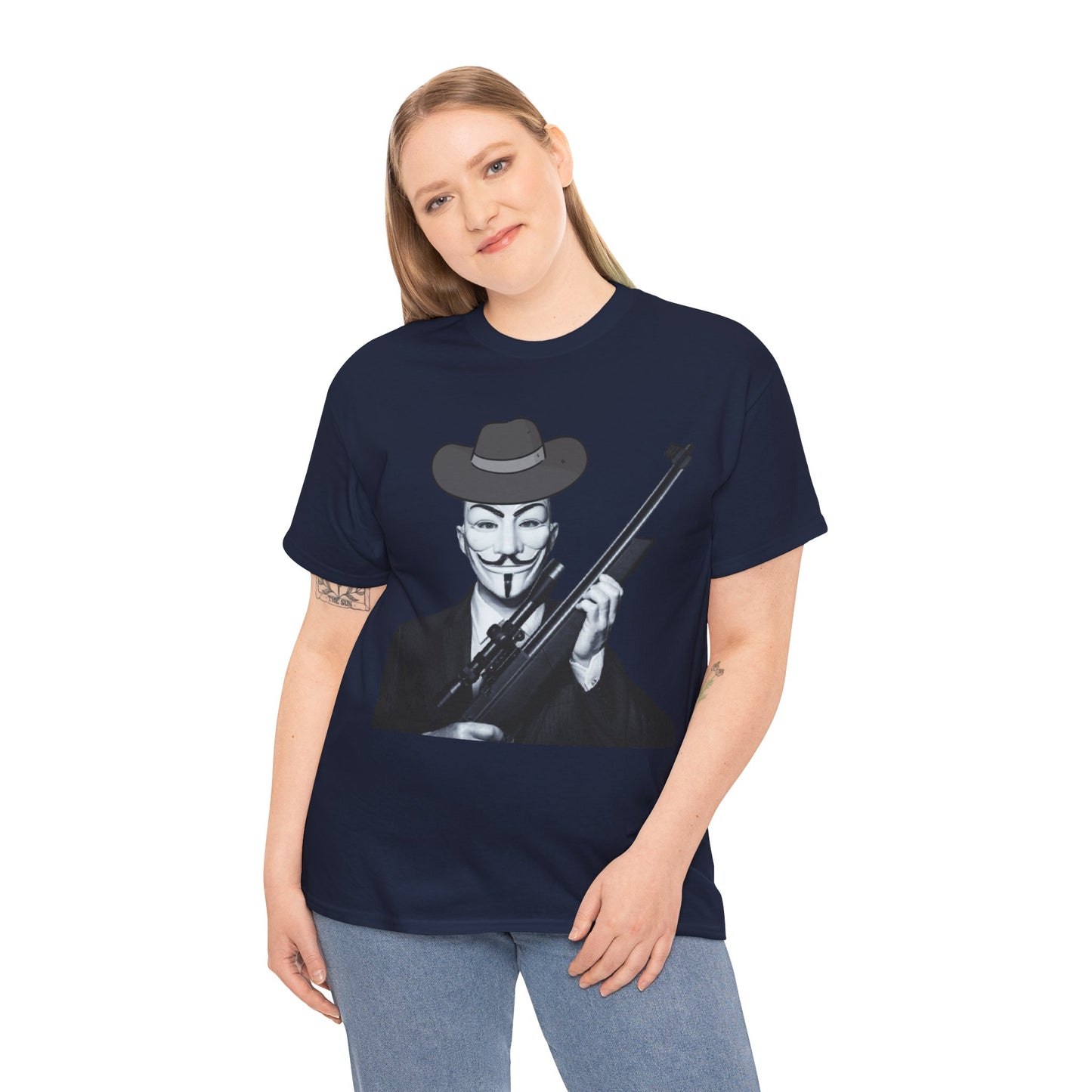 Guy Fawkes Unisex Heavy Cotton Tee