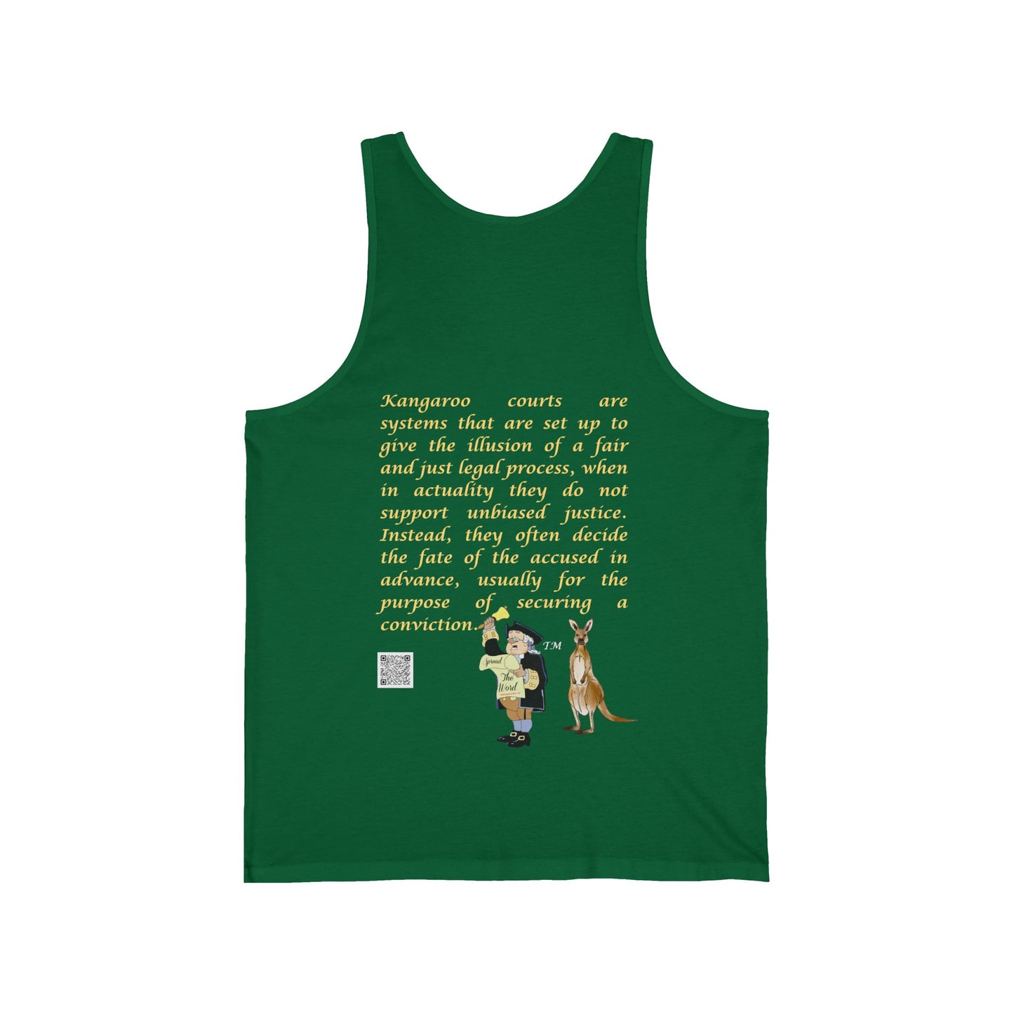 Kangaroo Court Unisex Jersey Tank