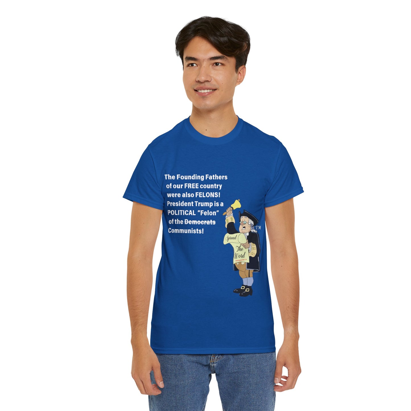 Founding Felons Unisex Heavy Cotton Tee