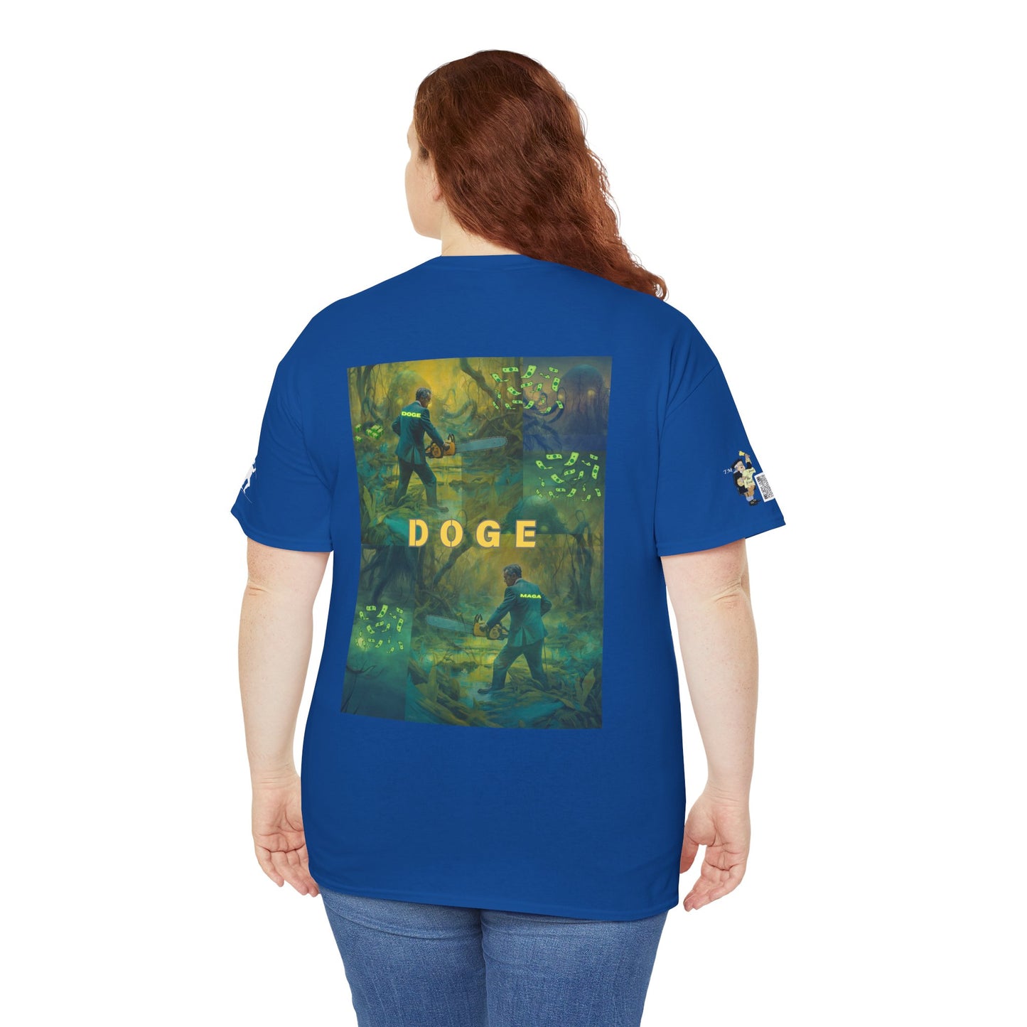 DOGE PANIC MONEY IN DC! Unisex Heavy Cotton Tee