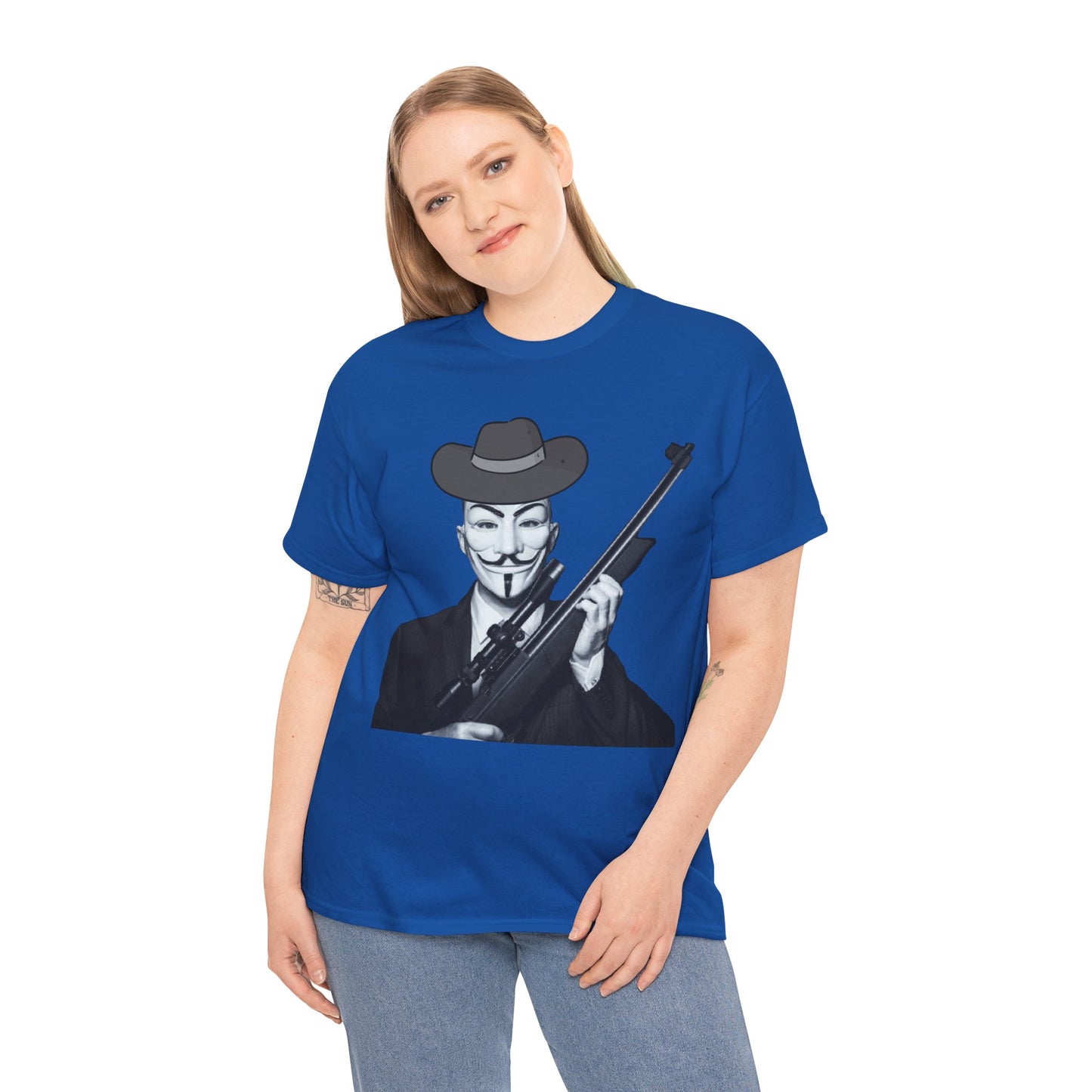 Guy Fawkes Unisex Heavy Cotton Tee