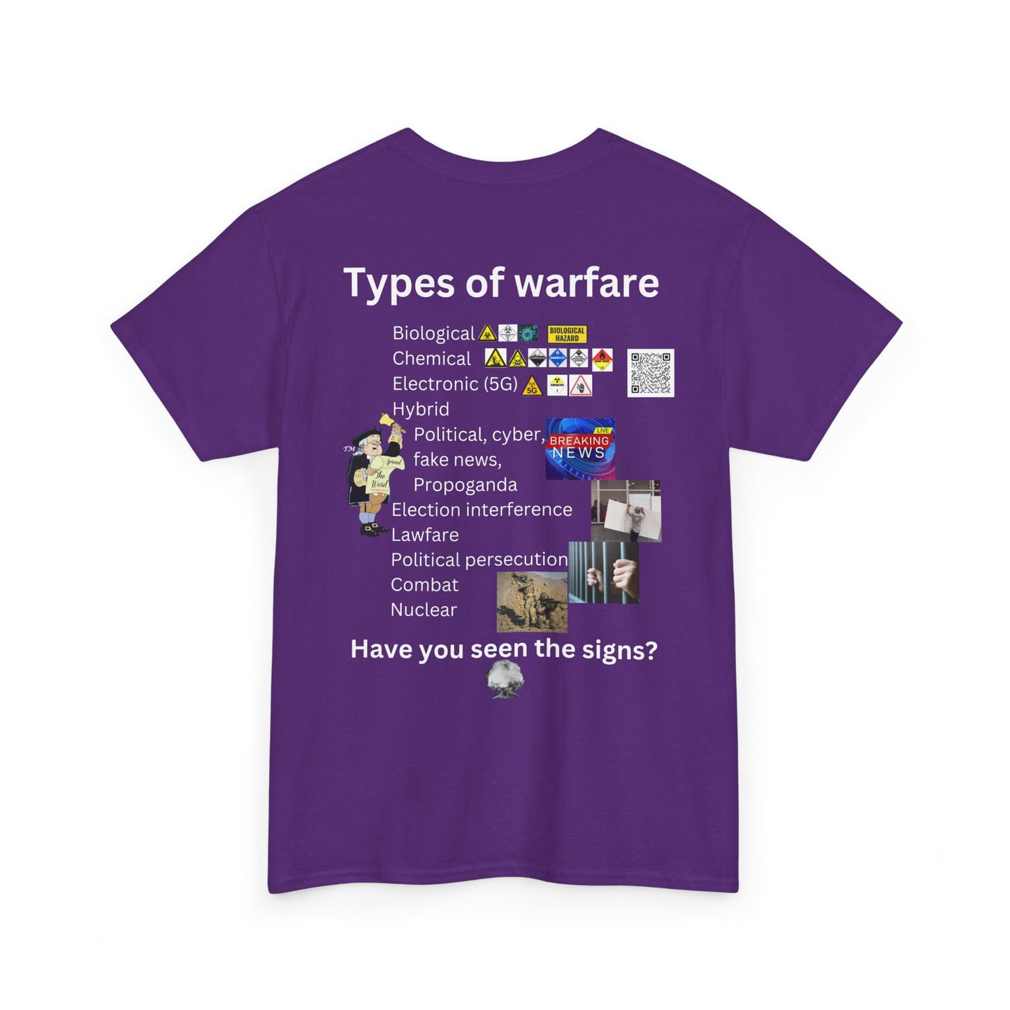 Do you see the signs? Unisex Heavy Cotton Tee