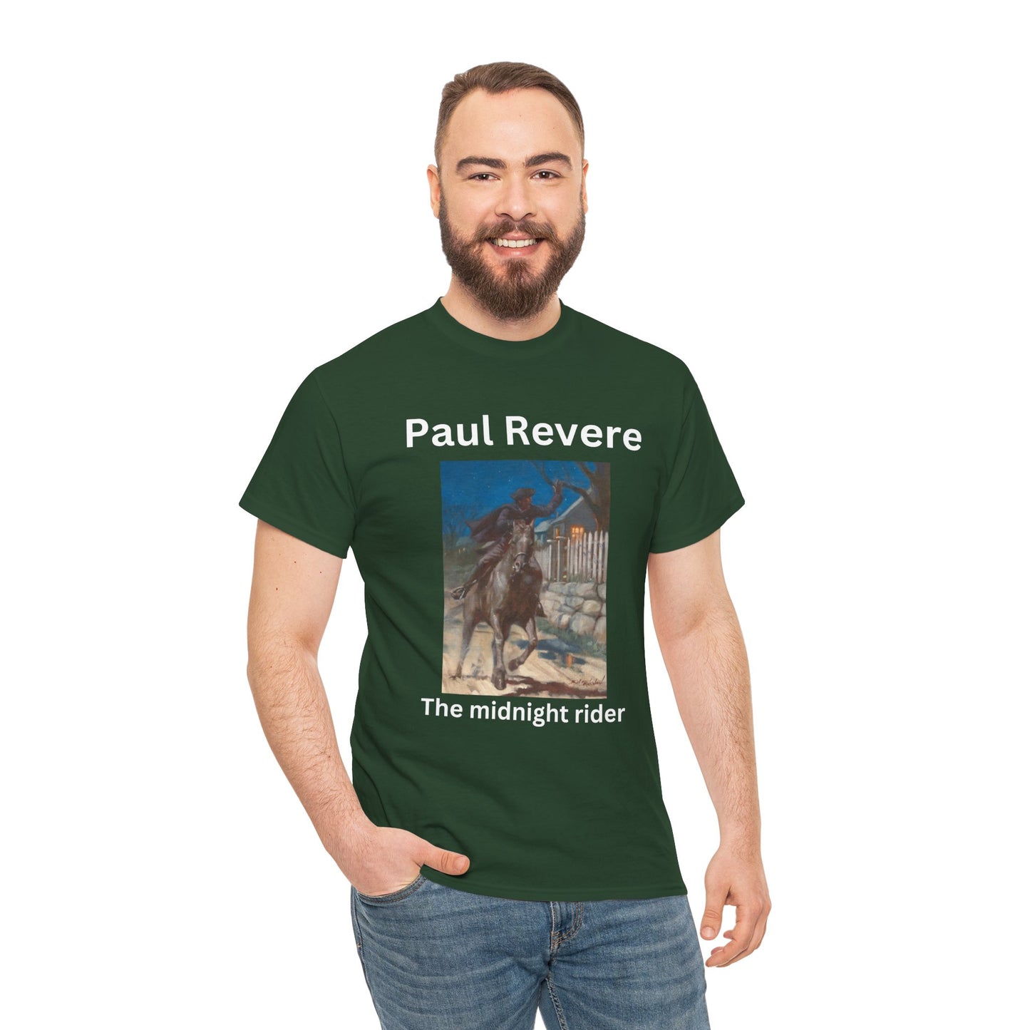 Paul Revere Unisex Heavy Cotton Tee