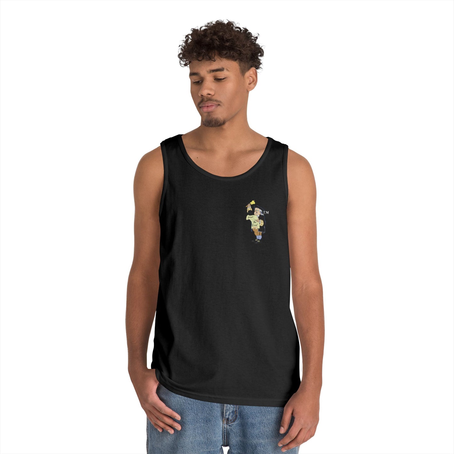Game of DOGE Ball! Unisex Heavy Cotton Tank Top - Fun Graphic Tee for Summer Vibes