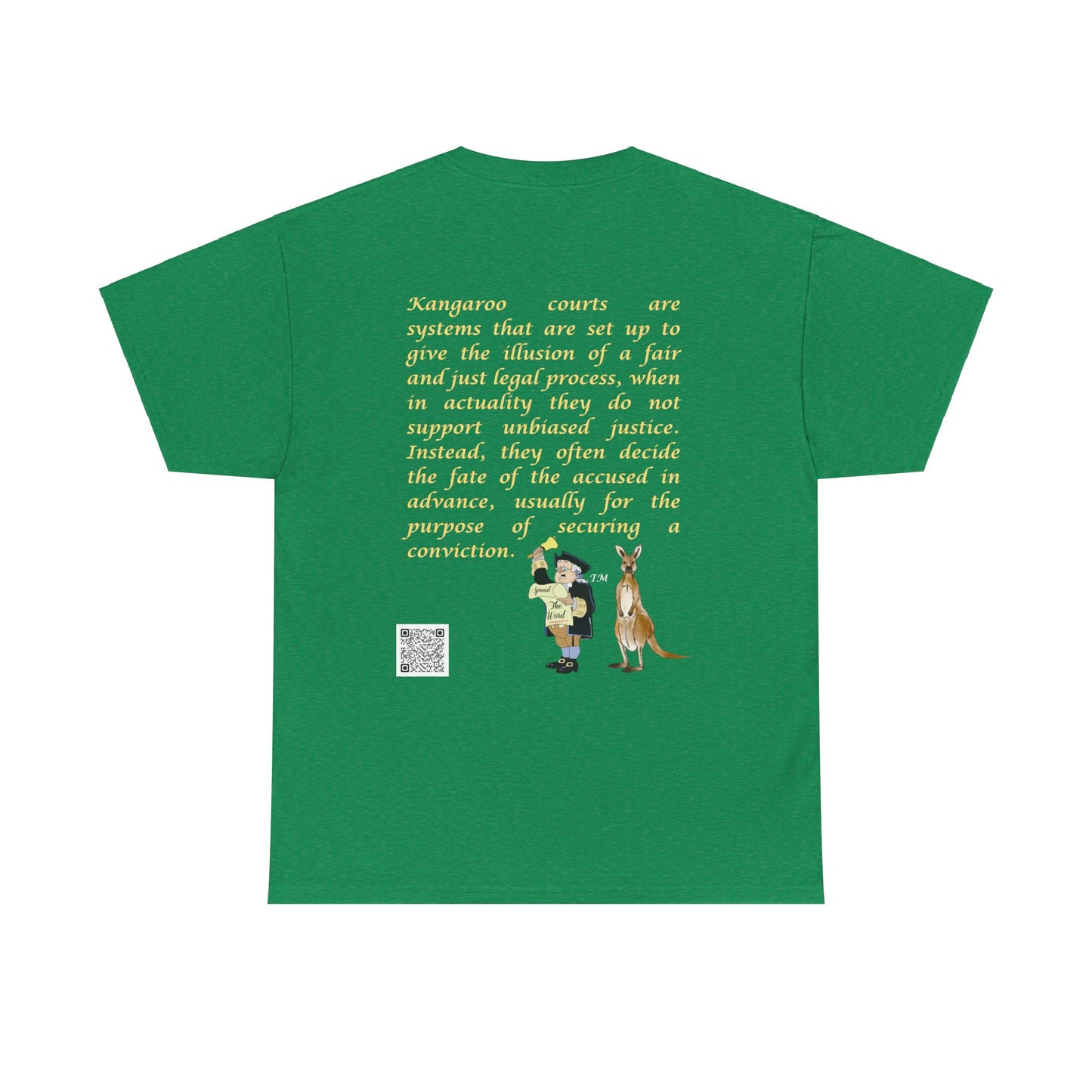 Kangaroo Court Unisex Heavy Cotton Tee