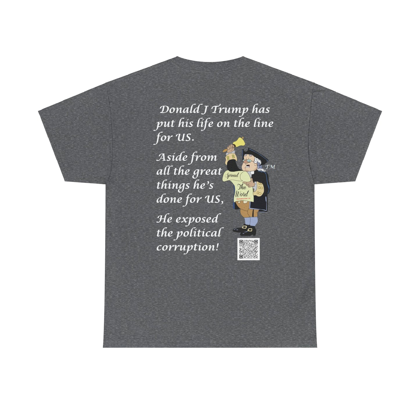 An Attack on US All Unisex Heavy Cotton Tee