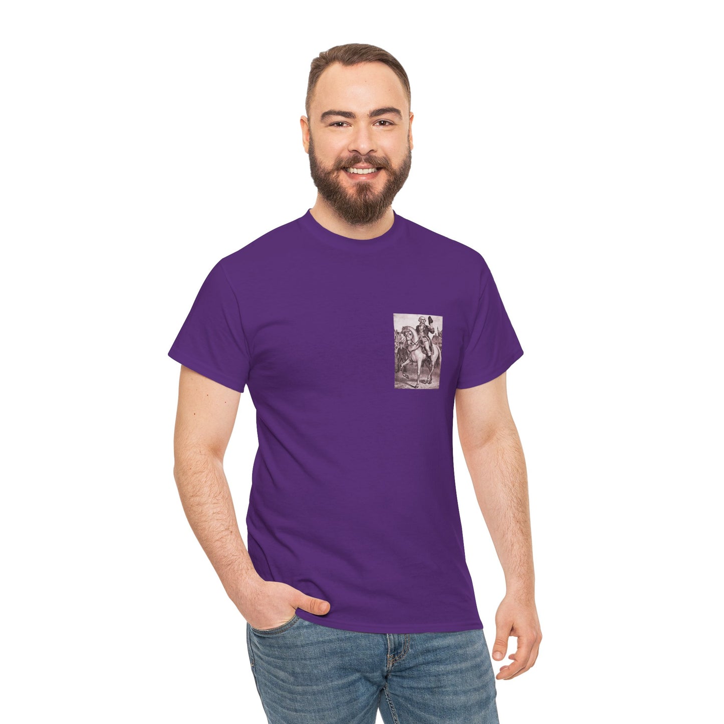 George Washington Unisex Heavy Cotton Tee