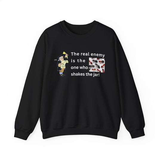 Who Shook the Jar? Unisex Heavy Blend™ Crewneck Sweatshirt