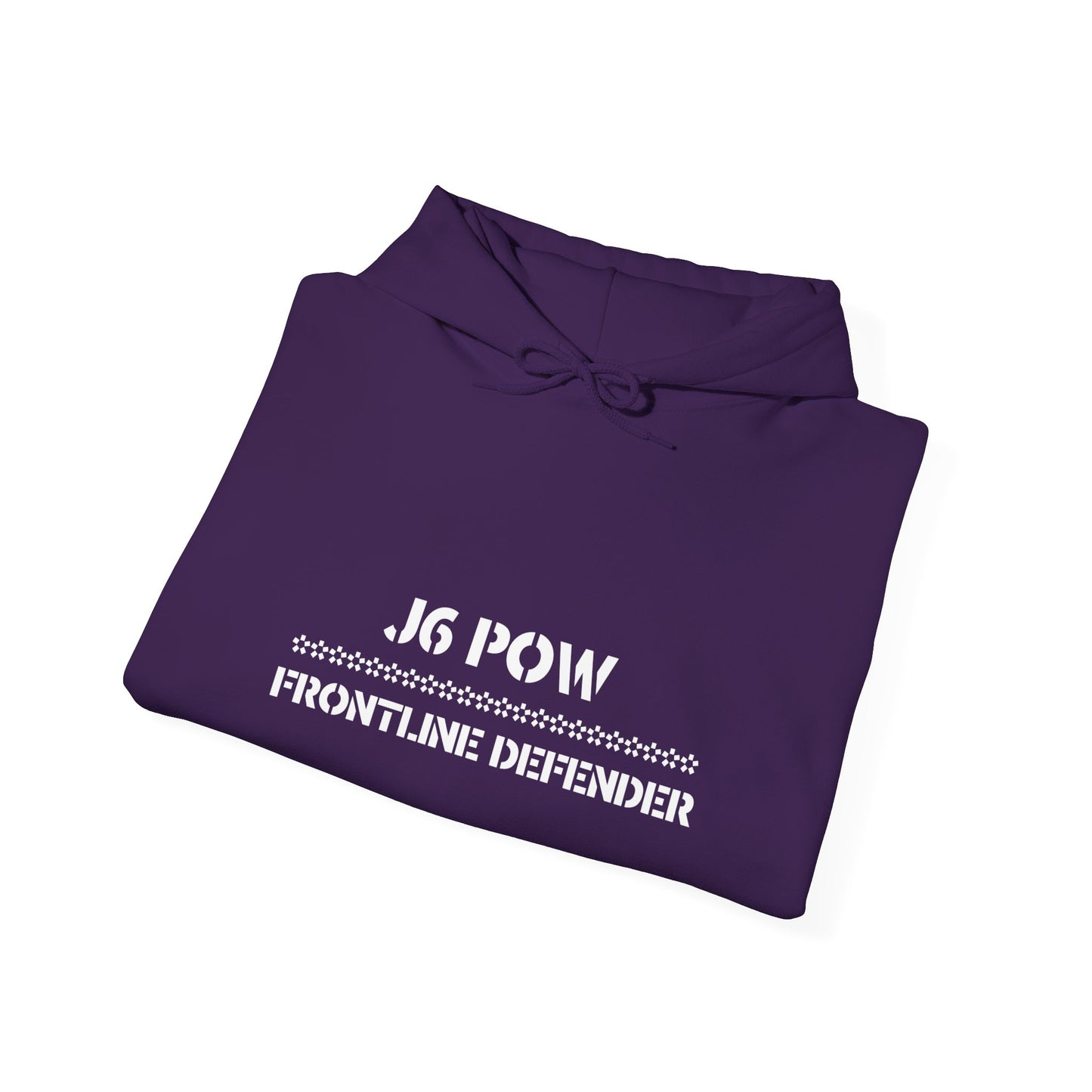 J6 POW DC. Unisex Heavy Blend™ Hooded Sweatshirt