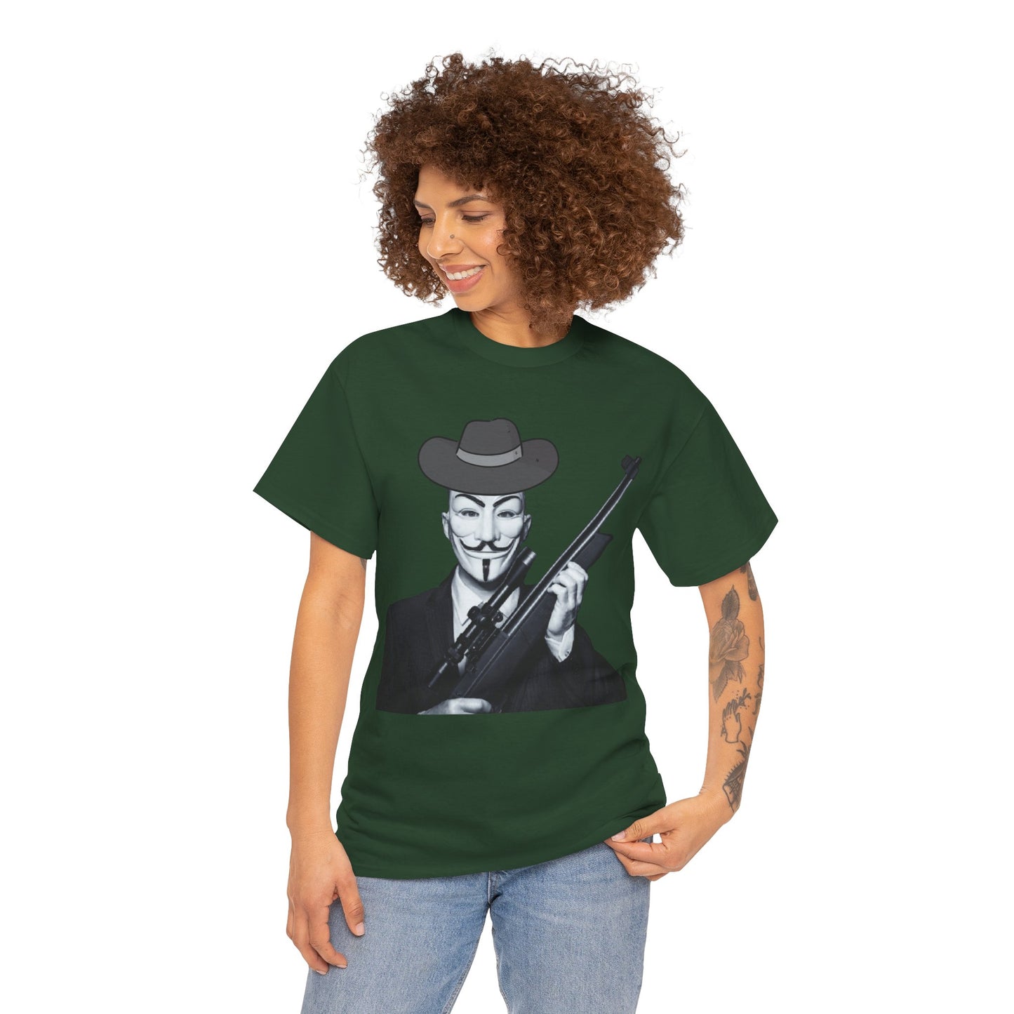 Guy Fawkes Unisex Heavy Cotton Tee