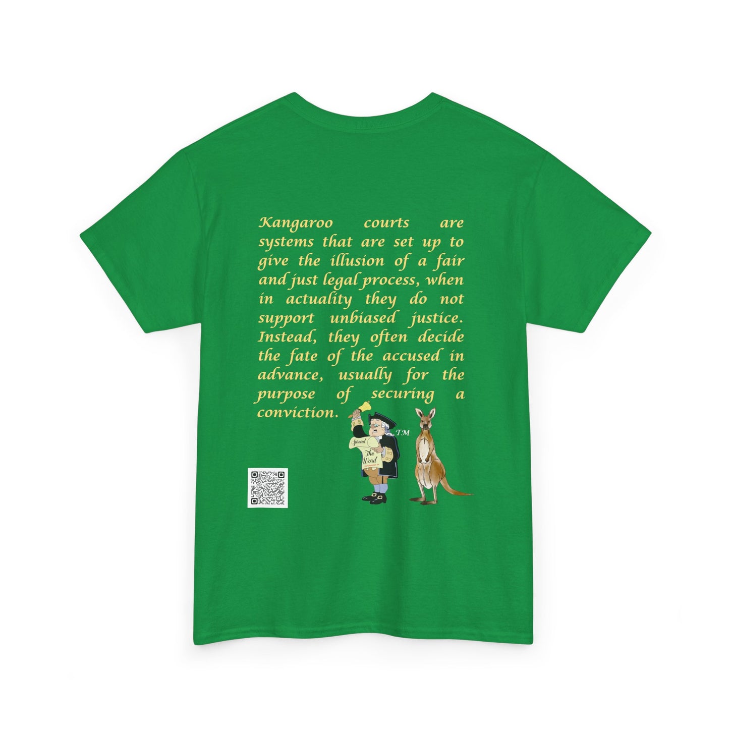 Kangaroo Court Unisex Heavy Cotton Tee