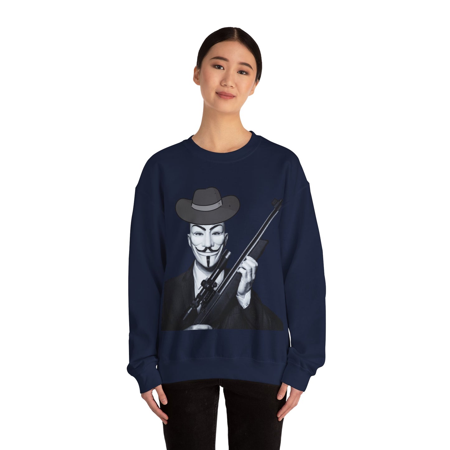 Guy Fawkes Unisex Heavy Blend™ Crewneck Sweatshirt