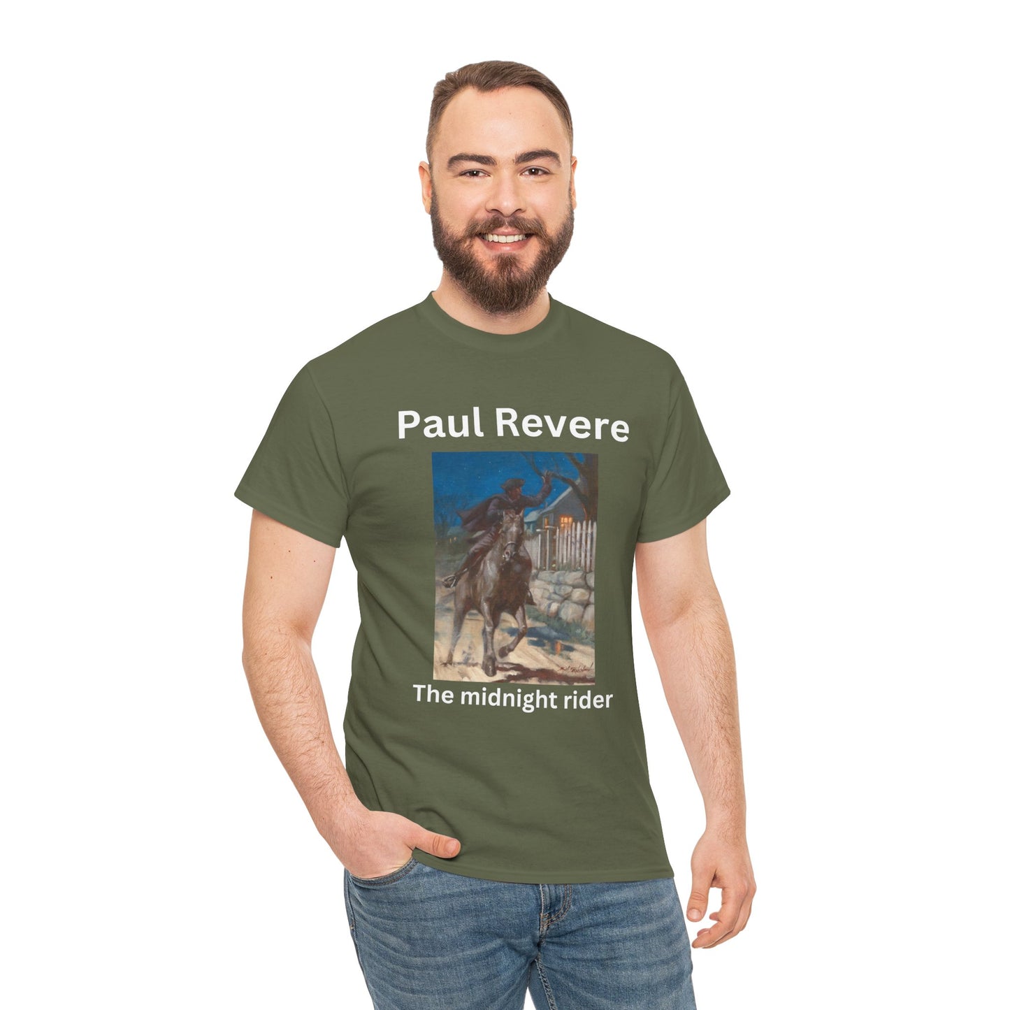Paul Revere Unisex Heavy Cotton Tee