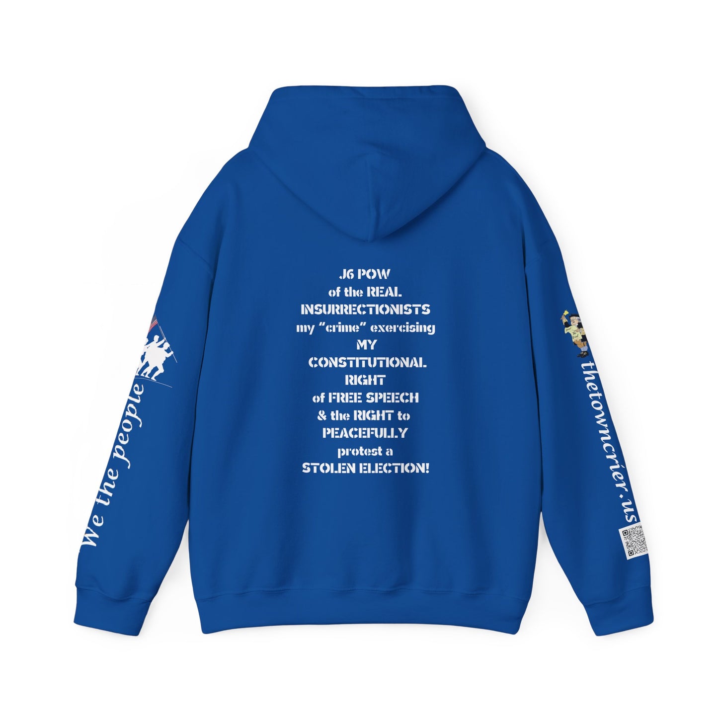 J6 POW Unisex Heavy Blend™ Hooded Sweatshirt
