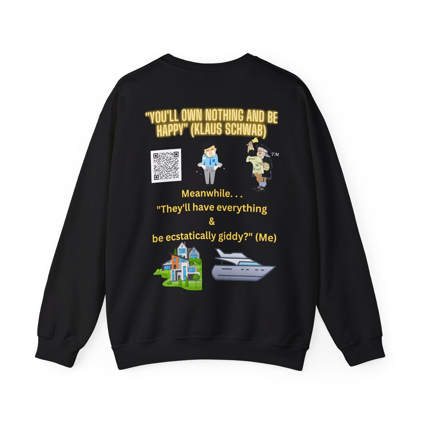 Anti Klause Unisex Heavy Blend™ Crewneck Sweatshirt