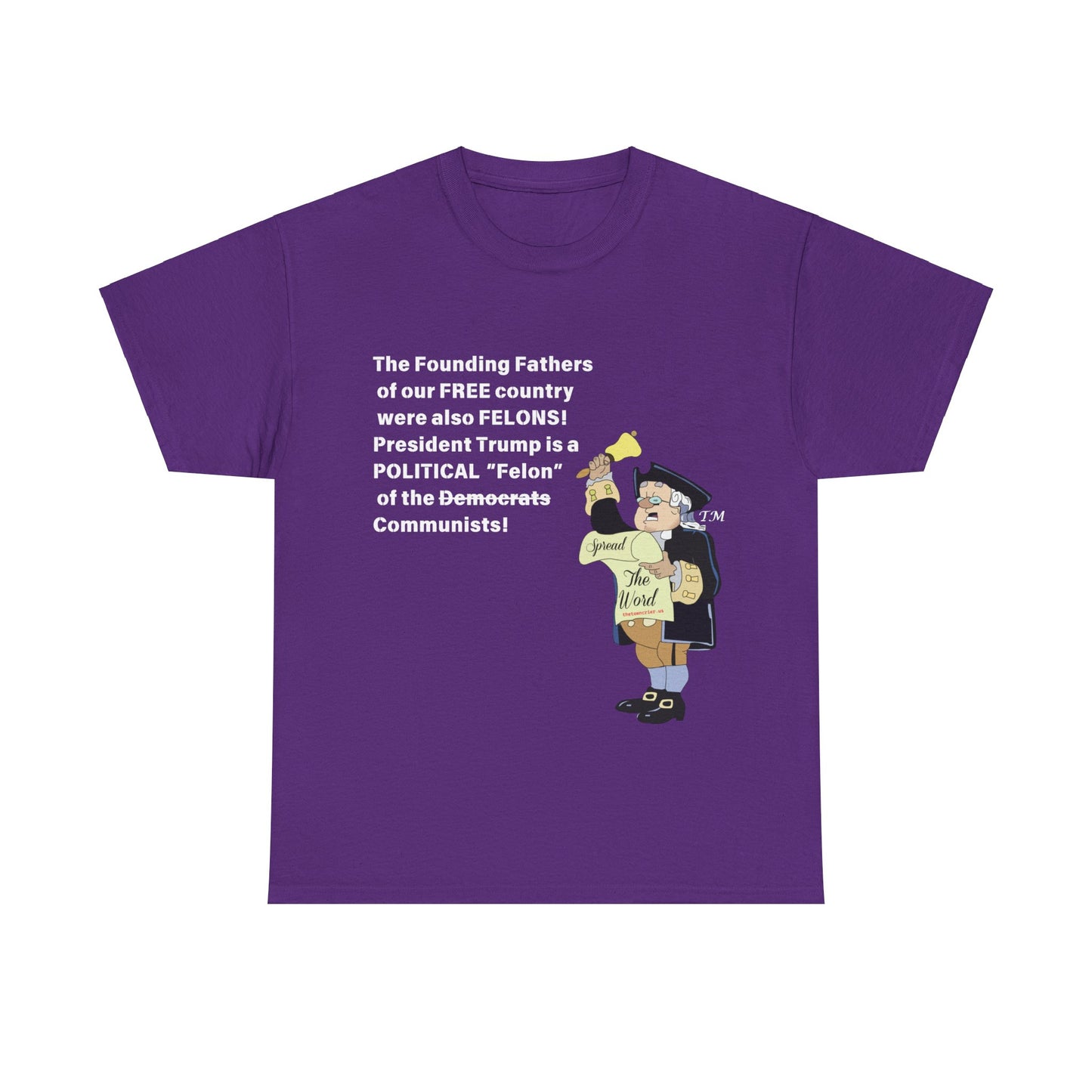 Founding Felons Unisex Heavy Cotton Tee
