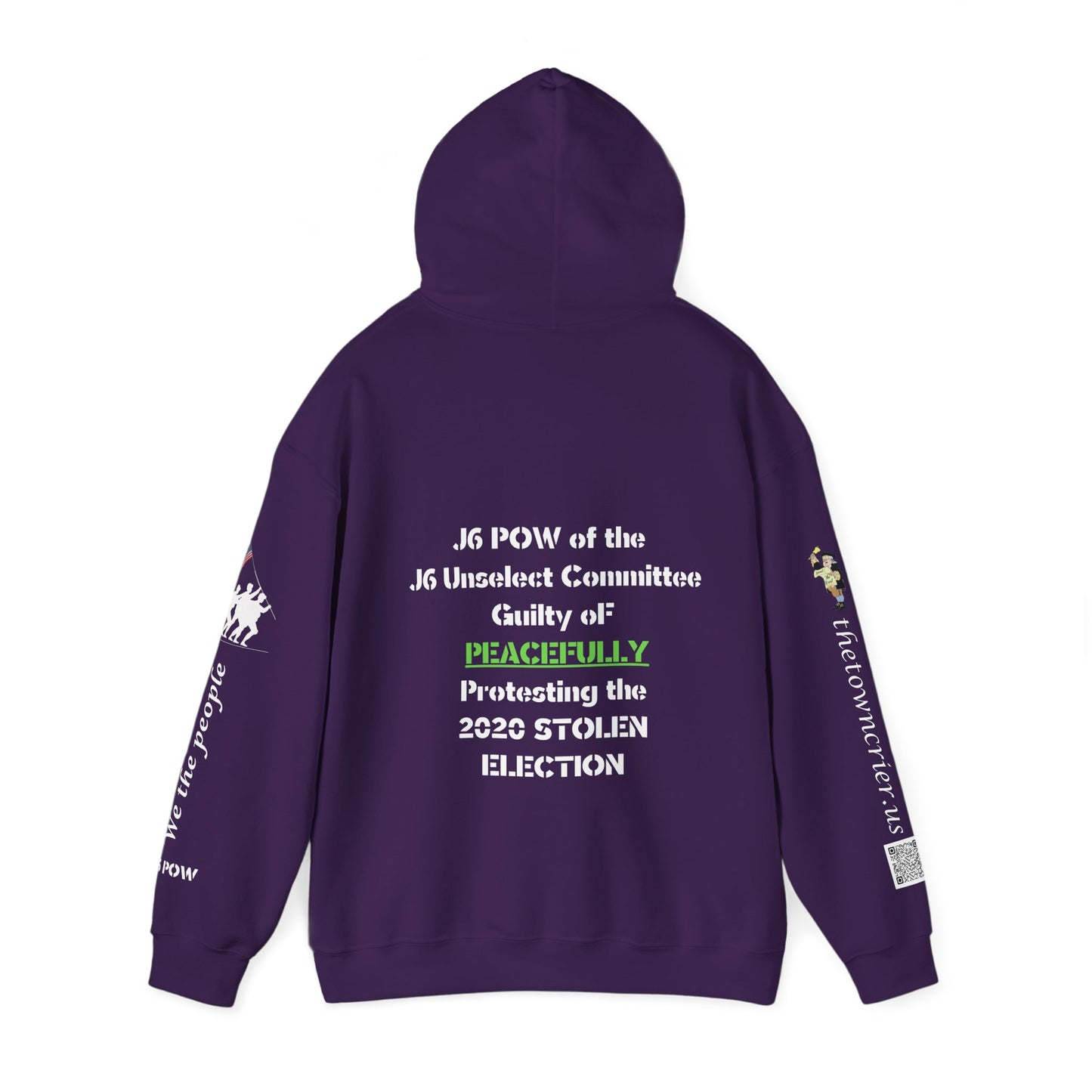 J6 POW of Unselect Unisex Heavy Blend™ Hooded Sweatshirt