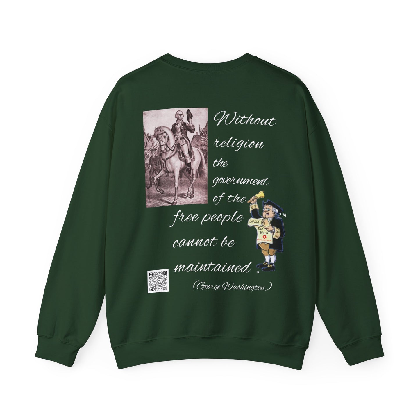 George Washington Unisex Heavy Blend™ Crewneck Sweatshirt