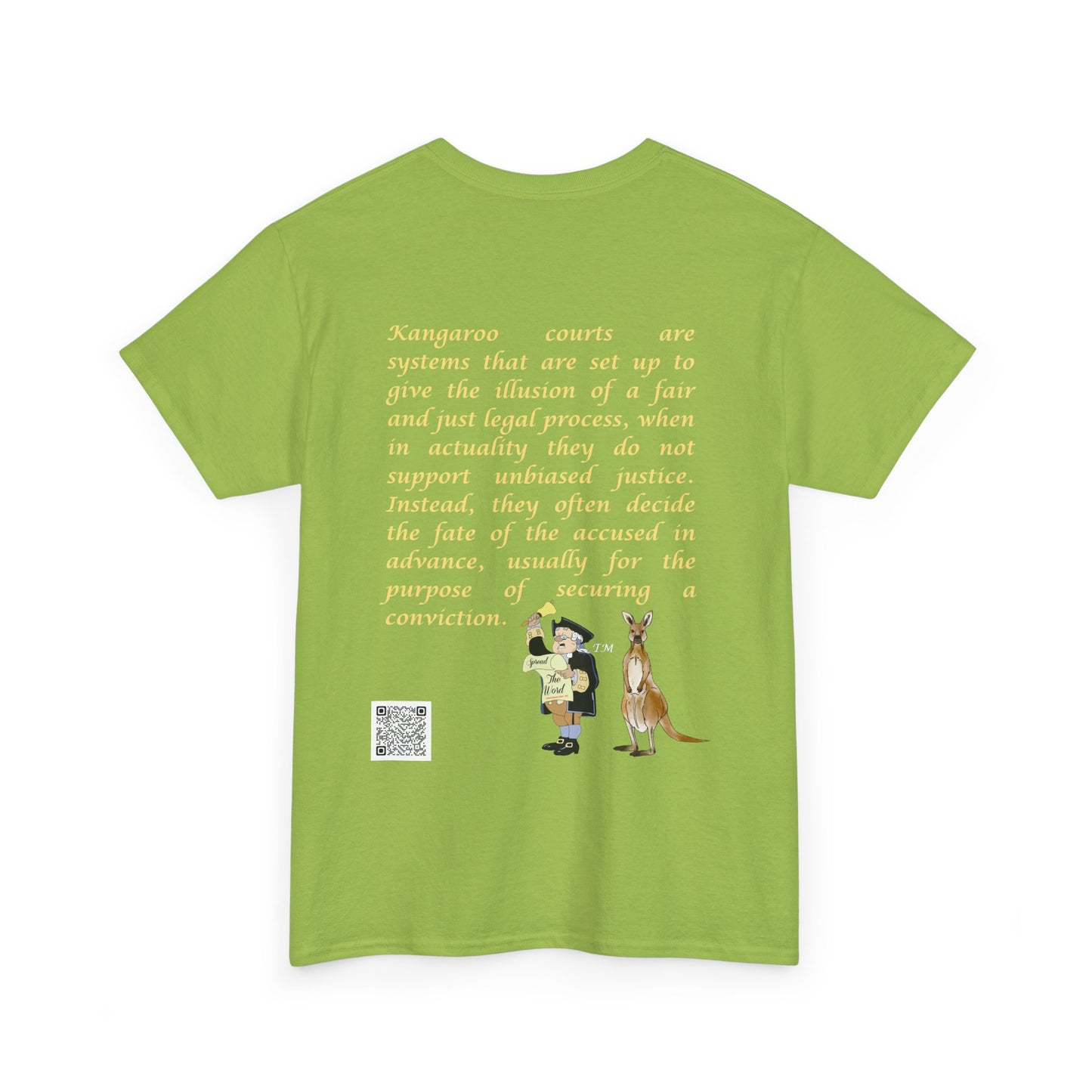 Kangaroo Court Unisex Heavy Cotton Tee