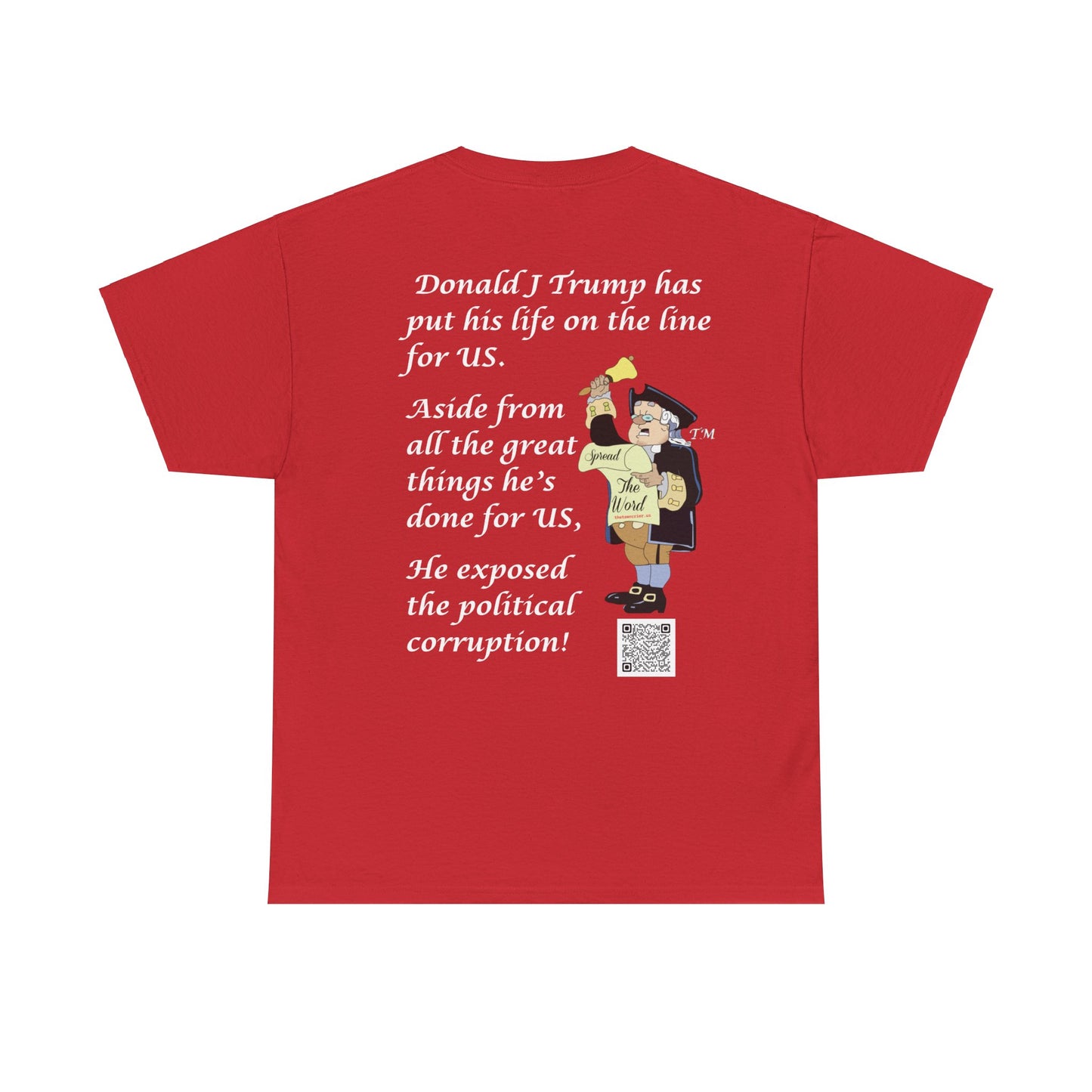 An Attack on US All Unisex Heavy Cotton Tee
