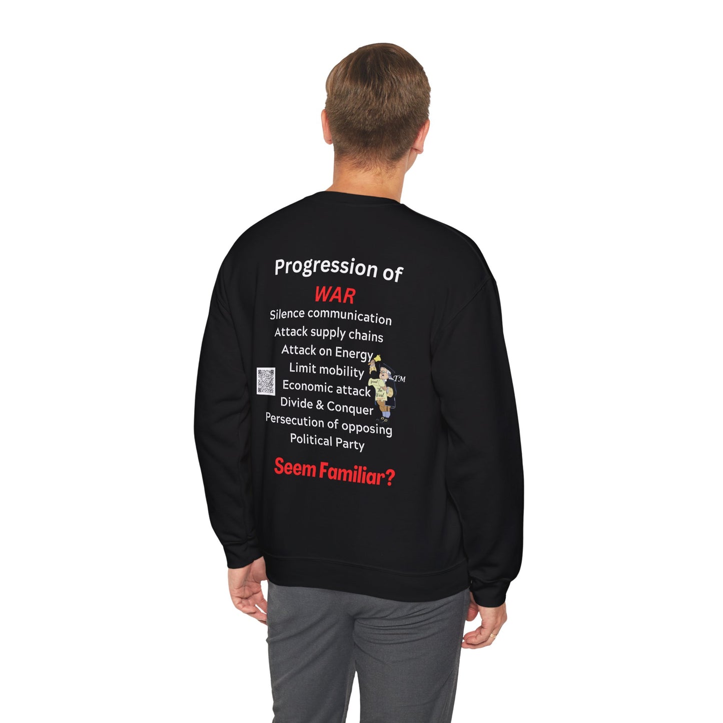 Progression of . . . Unisex Heavy Blend™ Crewneck Sweatshirt
