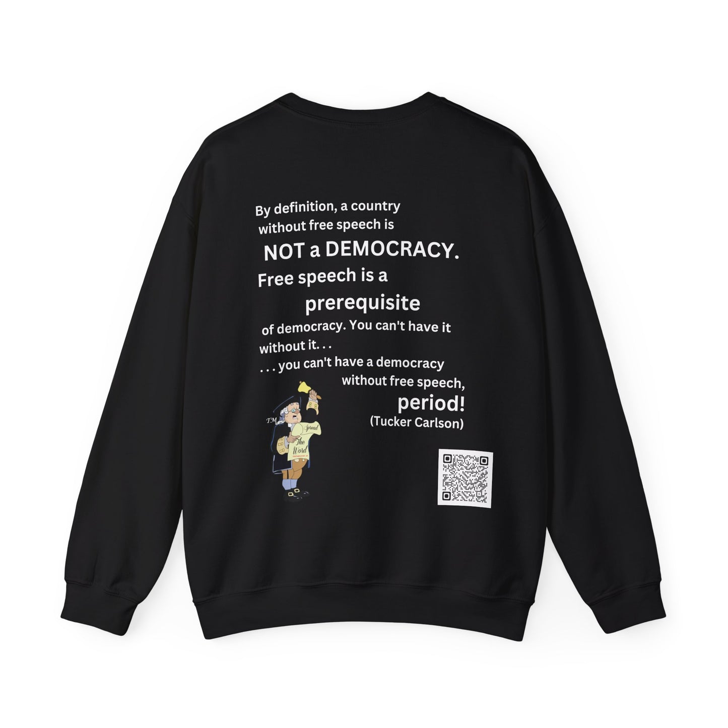 Free Speech Tucker Unisex Heavy Blend™ Crewneck Sweatshirt