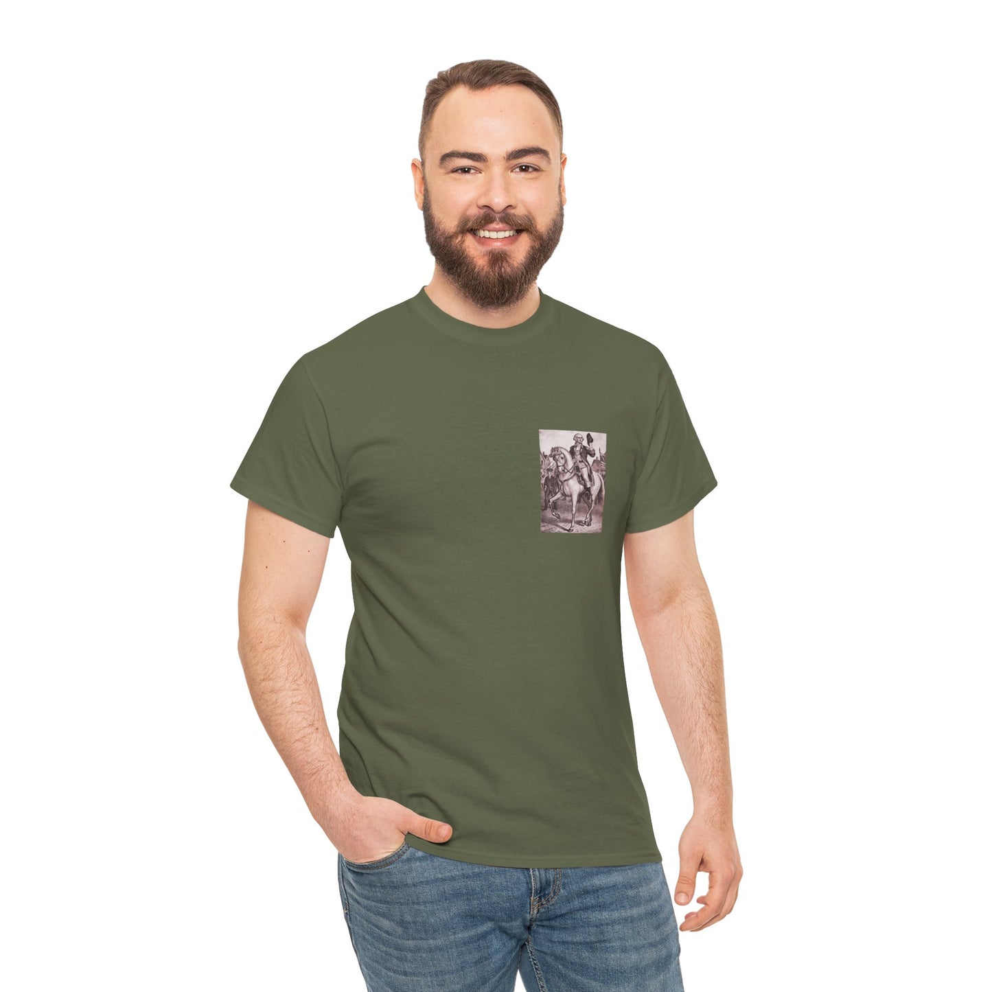 George Washington Unisex Heavy Cotton Tee