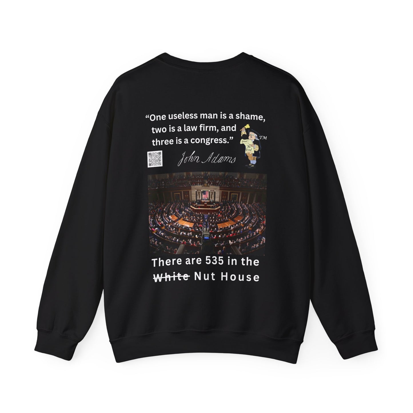 John Adams Unisex Heavy Blend™ Crewneck Sweatshirt