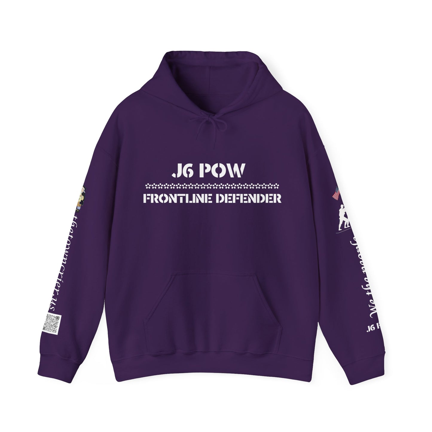 J6 POW of Unselect Unisex Heavy Blend™ Hooded Sweatshirt