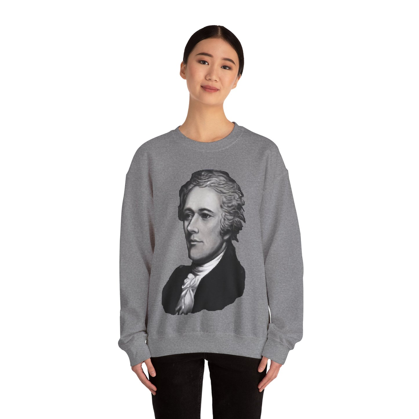 Alexander Hamilton Founding Father series, Unisex Heavy Blend™ Crewneck Sweatshirt