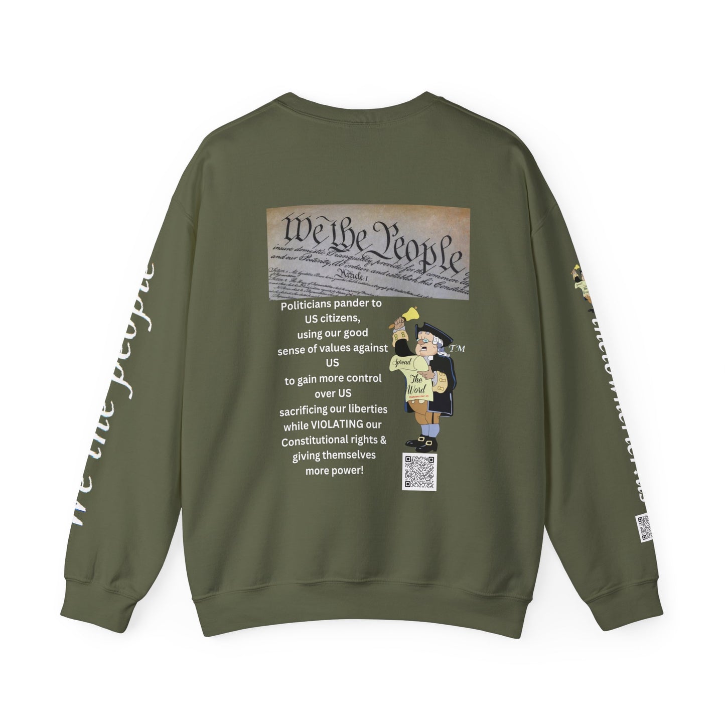 Politician pandering! Unisex Heavy Blend™ Crewneck Sweatshirt
