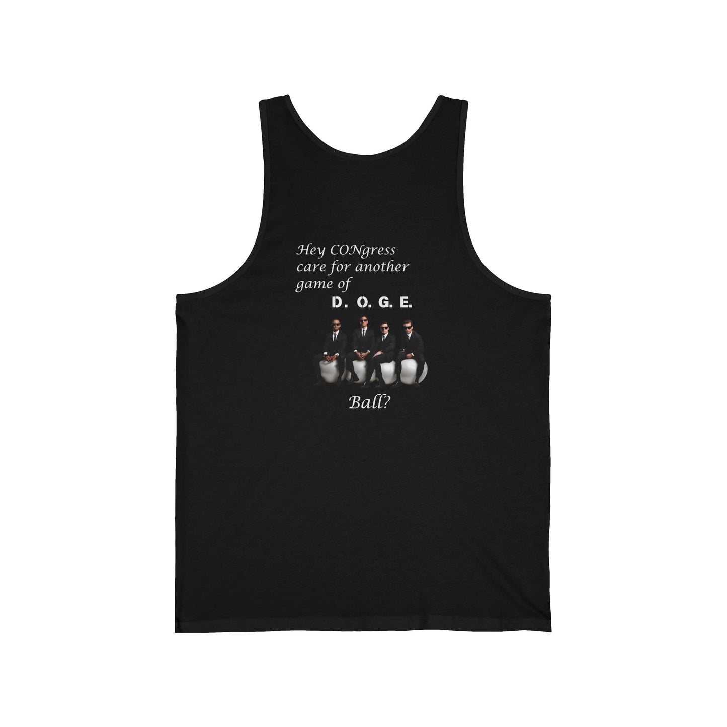 Game of DOGE Ball Bella Canvas Tank Top, Vintage Cartoon Tank, Perfect for Parties, Gift for Friends, Summer Wear, Casual Outing