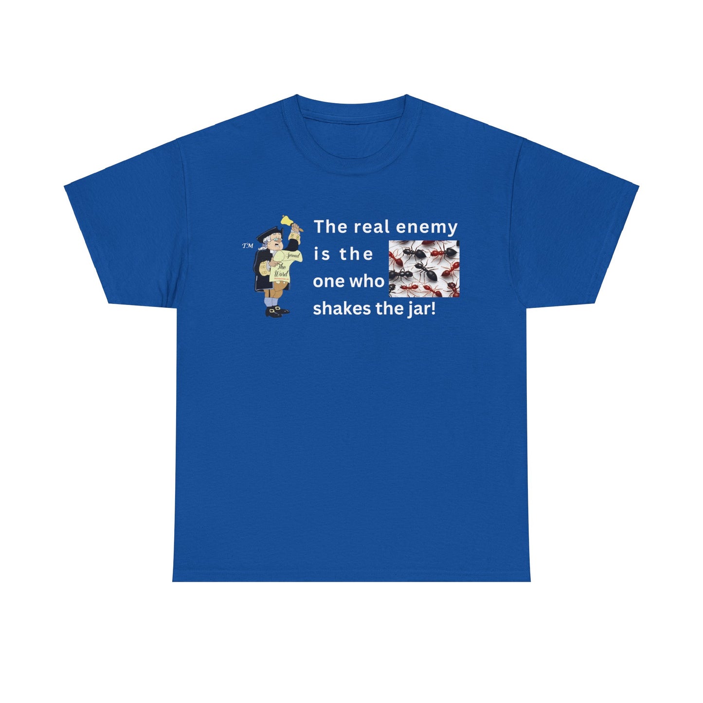 Who shook the Jar? Unisex Heavy Cotton Tee