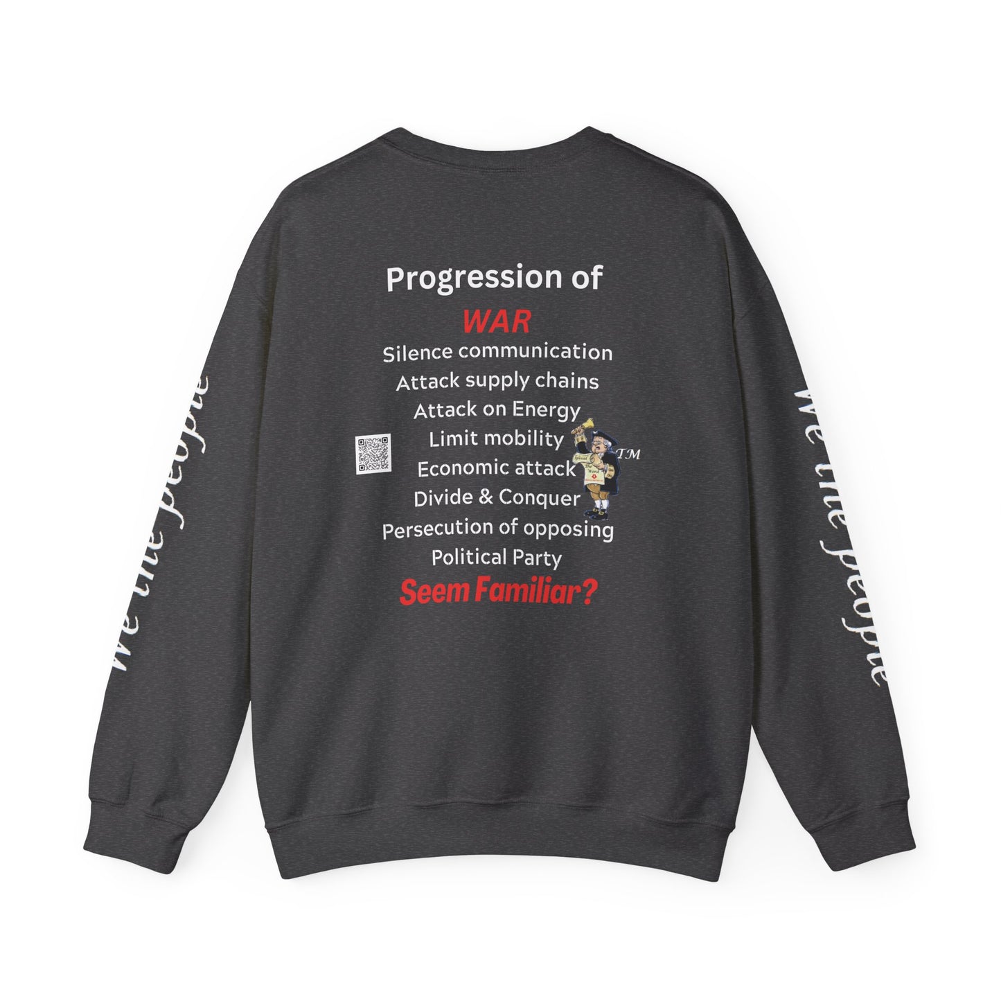 Progression of . . . Unisex Heavy Blend™ Crewneck Sweatshirt