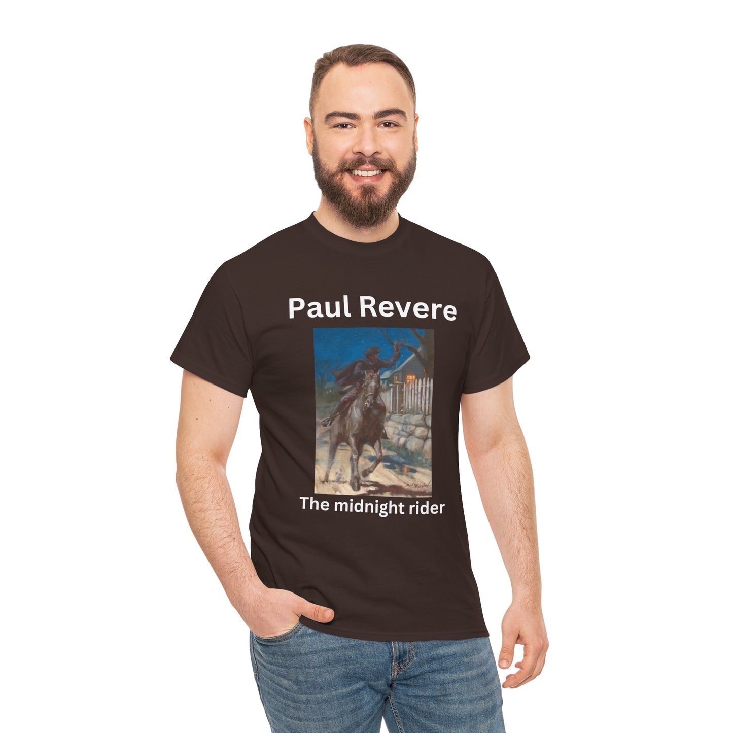 Paul Revere Unisex Heavy Cotton Tee