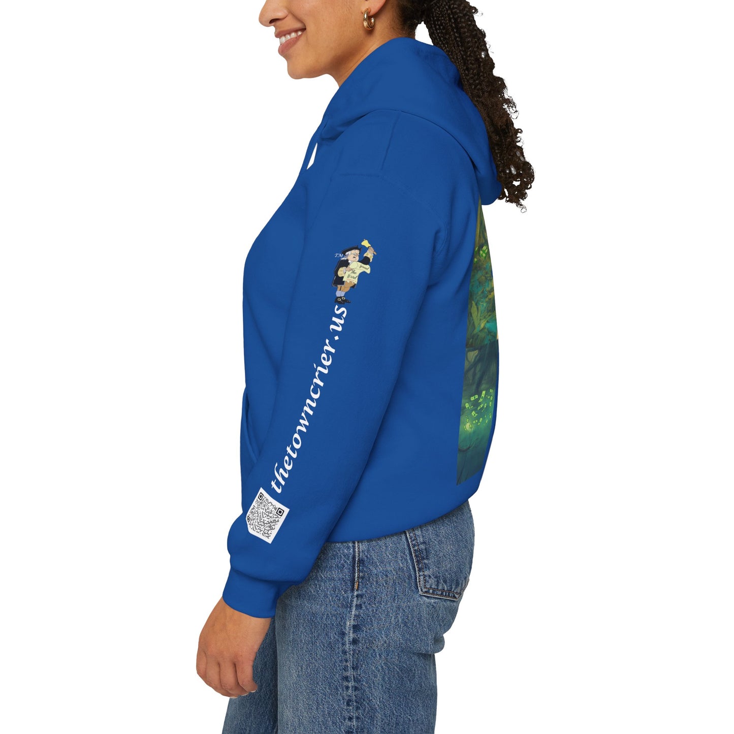 DOGE PANIC MONEY IN DC! Unisex Heavy Blend™ Hooded Sweatshirt