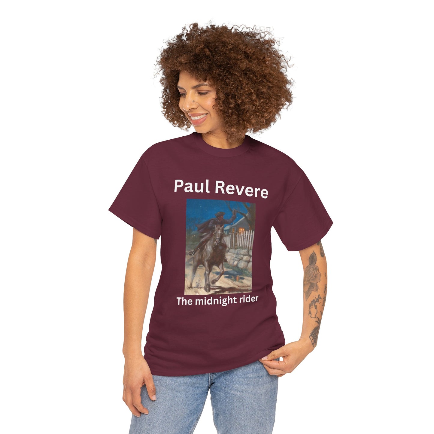 Paul Revere Unisex Heavy Cotton Tee