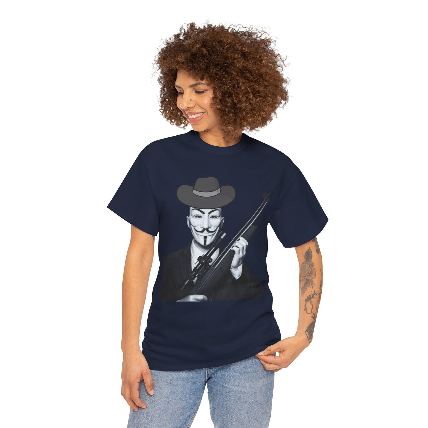 Guy Fawkes Unisex Heavy Cotton Tee